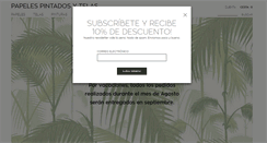 Desktop Screenshot of papelespintadosytelas.com